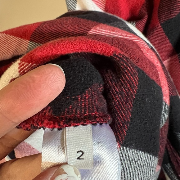 Monse Plaid Twisted Dress - Picture 9 of 16